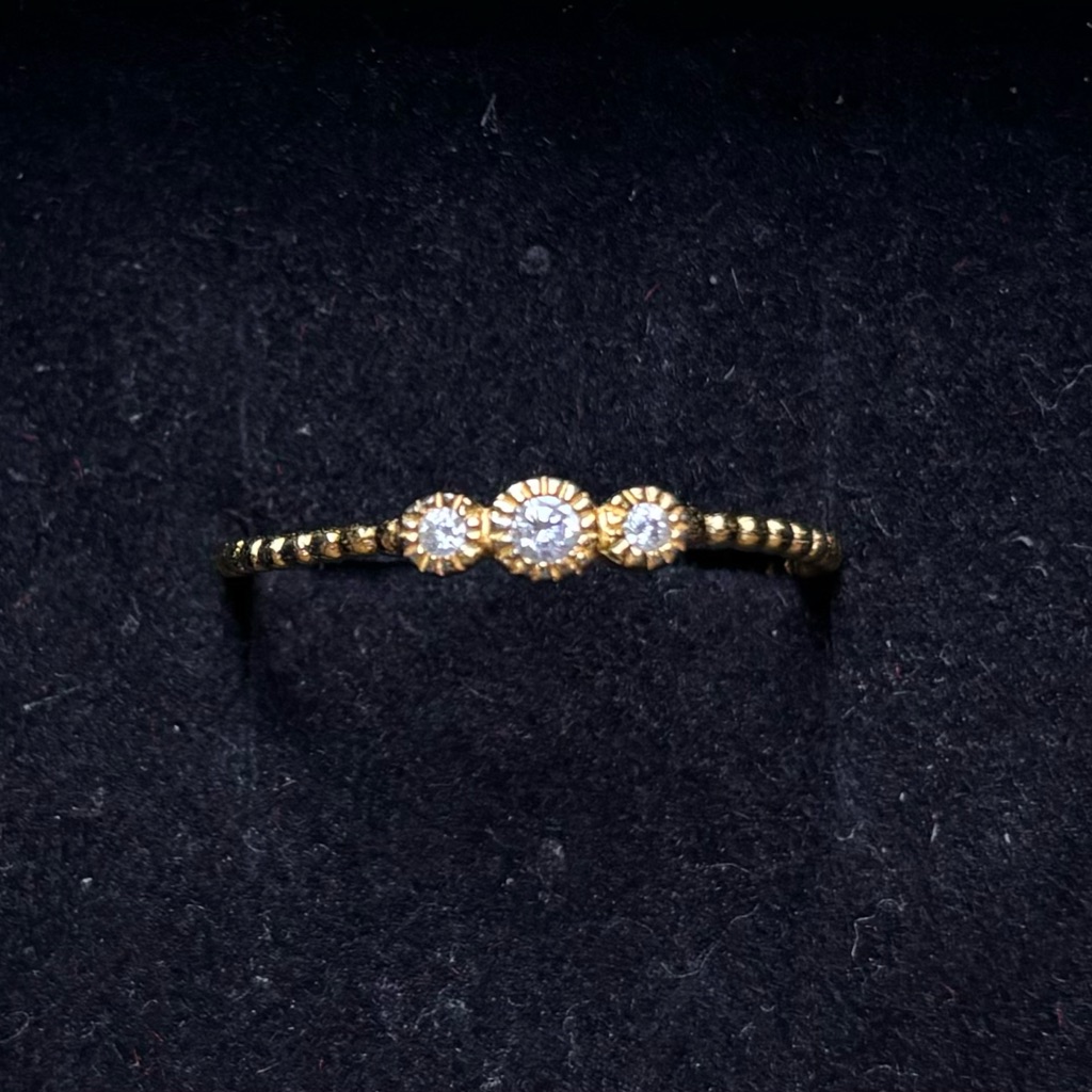 Gold Micro Ring